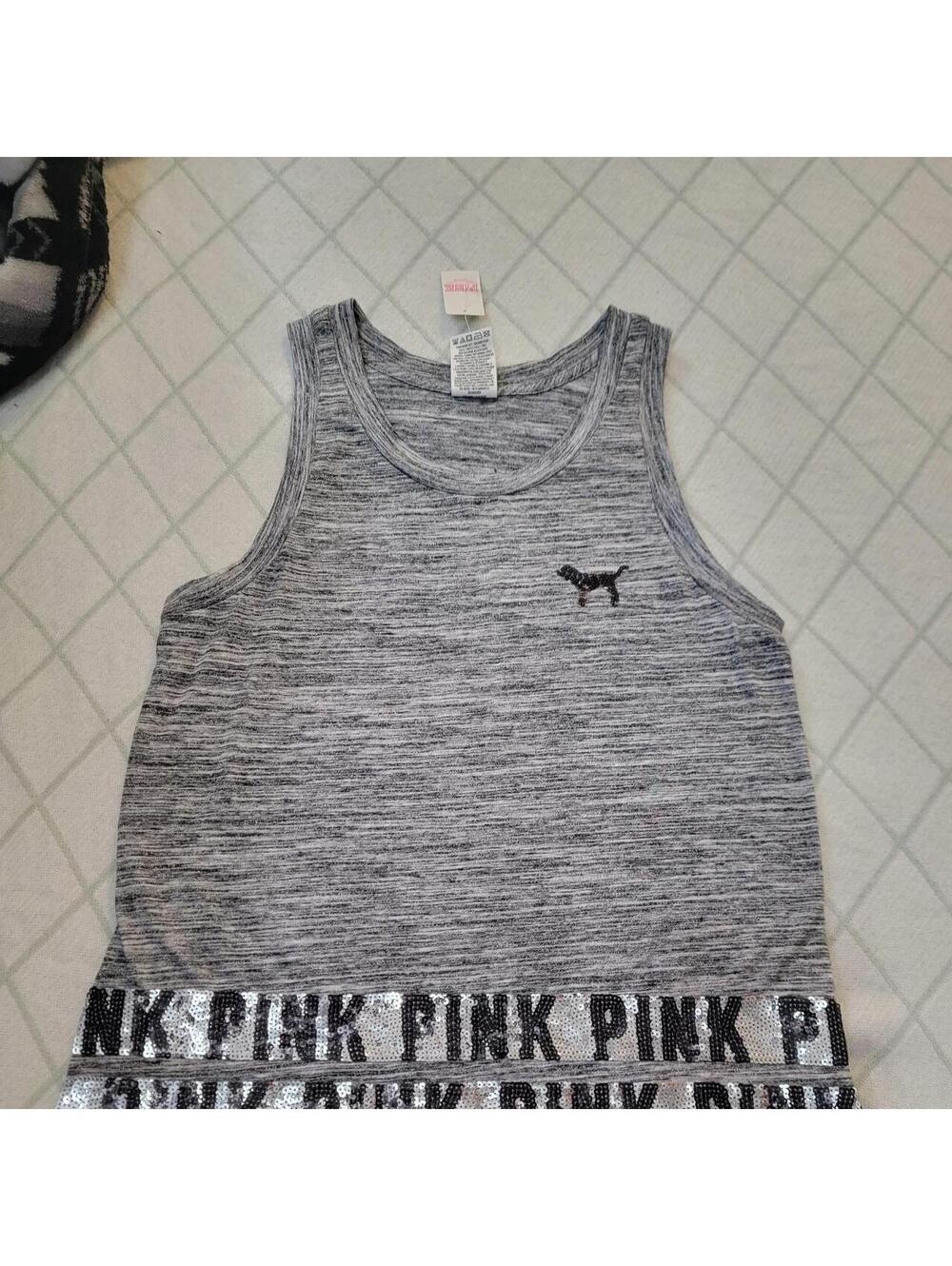 Victoria's Secret Women's Grey Vests-tanks-cami